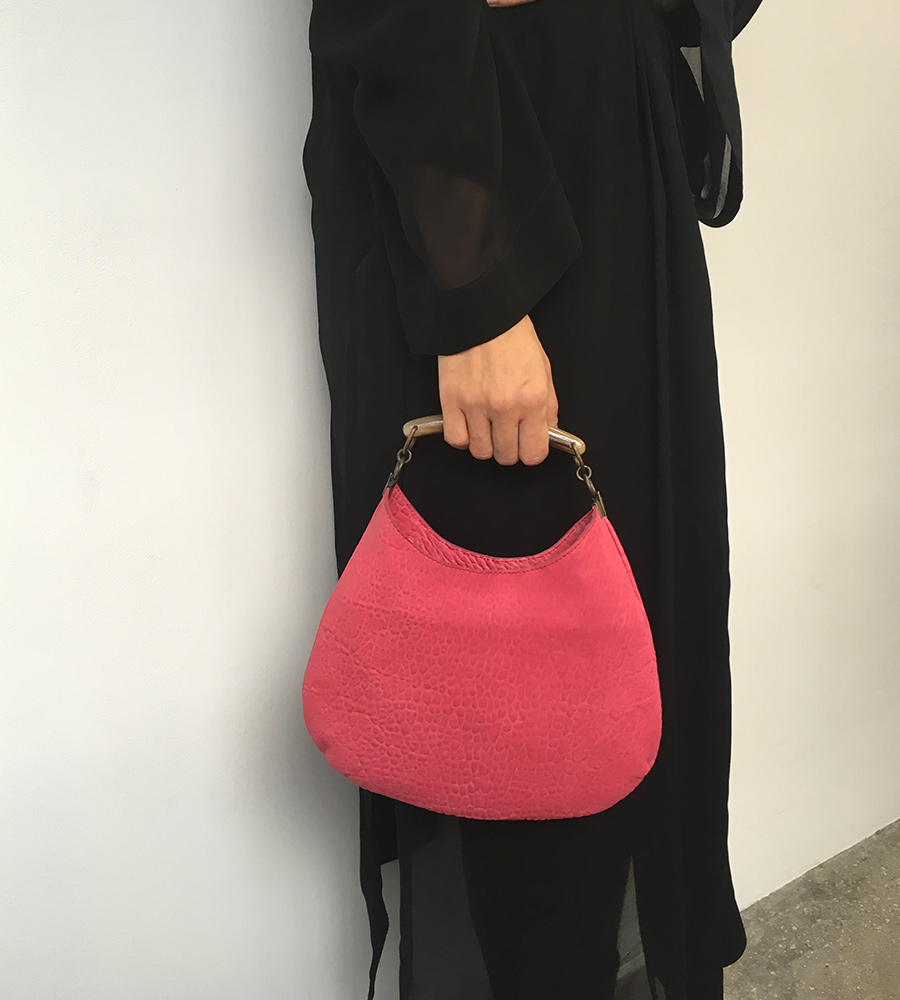Moon Handbag Pink Laura B Collection Particulière