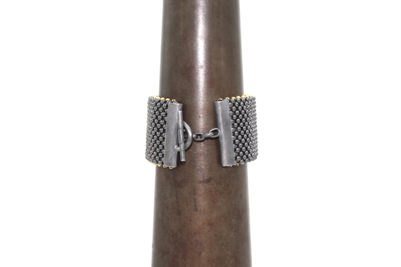 Reversible Cuff Gold-Gunmetal