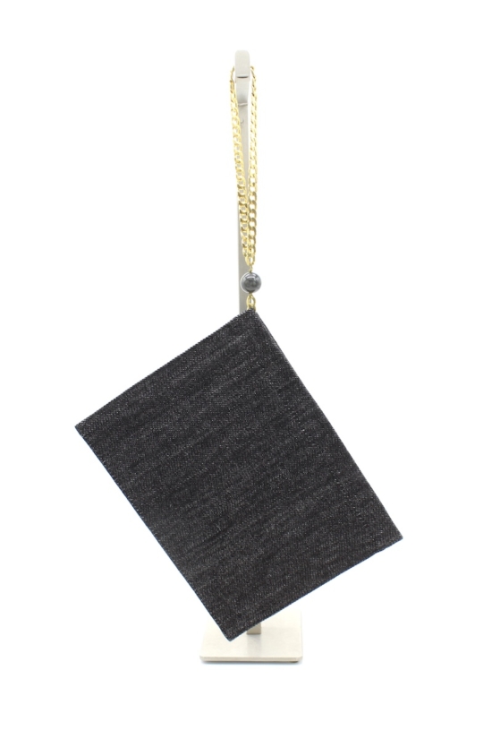 The Clutch Black denim