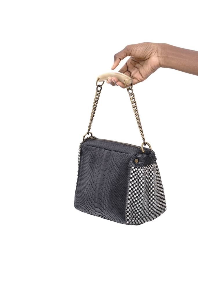 BAULETTO Handbag black-doré