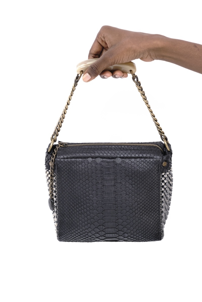 BAULETTO Handbag black-doré