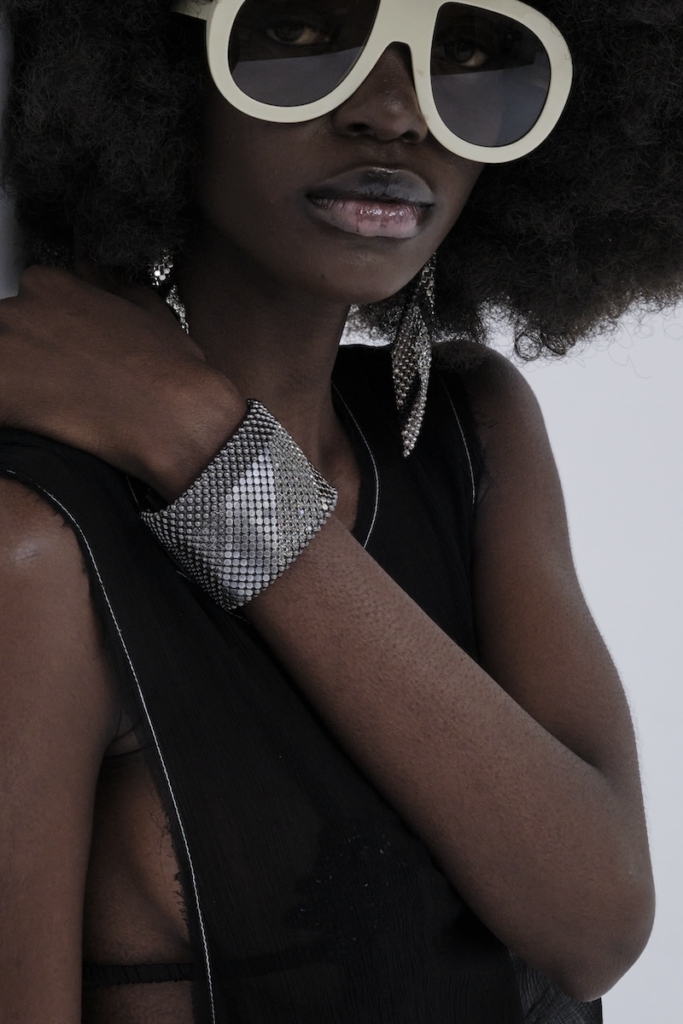 DENIA Cuff silver-black DENIA Cuff silver-black