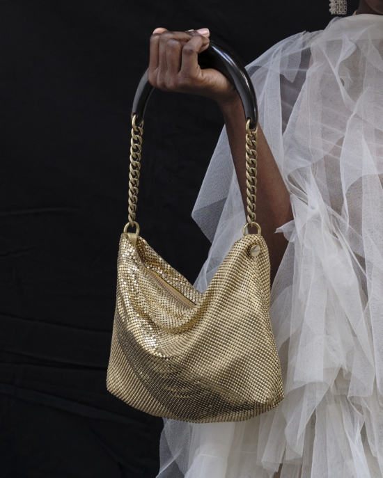 Diana Horn Shoulder bag Gold