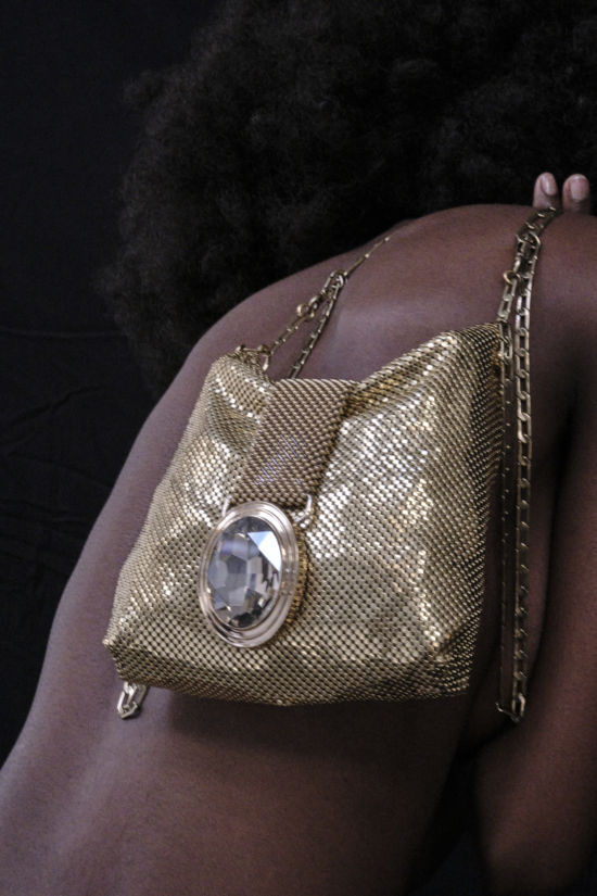 GOLDIE Hand/Strap Bag Gold
