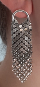 Gracious Earrings silver-grey-pink Gracious Earrings silver-grey-pink