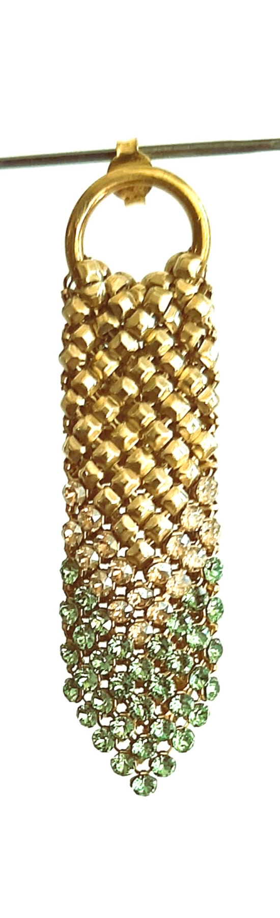 Merci Earrings gold-green