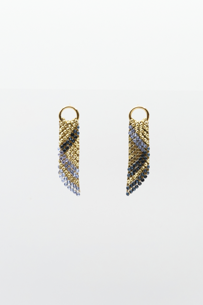 Kind Earrings gold-blue