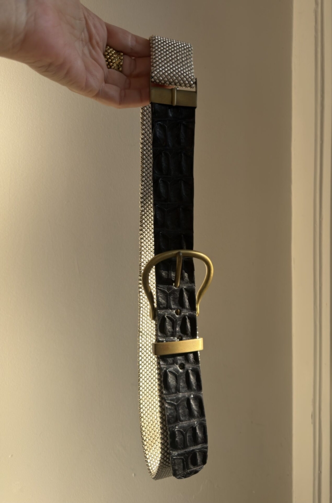 Costance croco-belt-black-white-gold