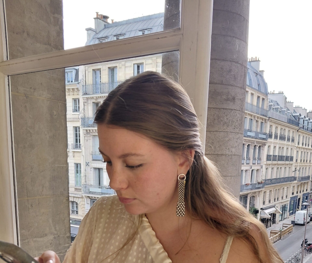 Ivet Earrings silver-gold